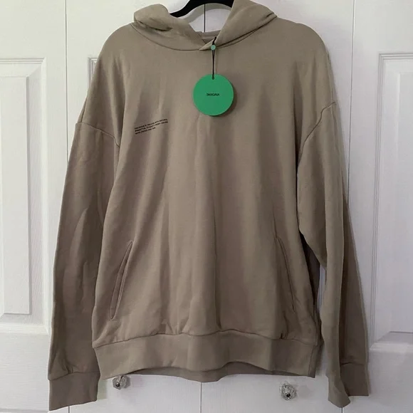 NWT PANGAIA Organic Logo Print Hoodie Sweatshirt L - Picture 4 of 16